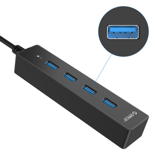 מפצל 4 כניסות Orico USB 3.0 